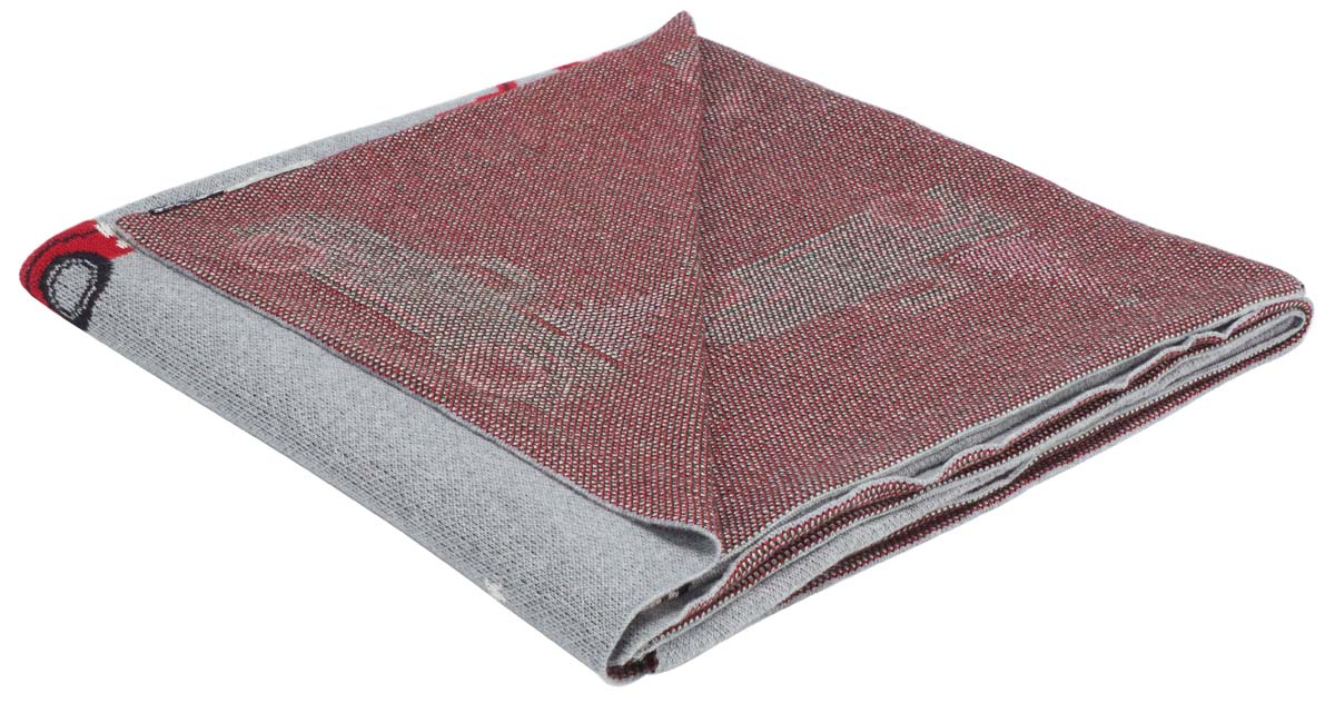 Dasher Throw | Safavieh - HOL2016 - Grey/Red