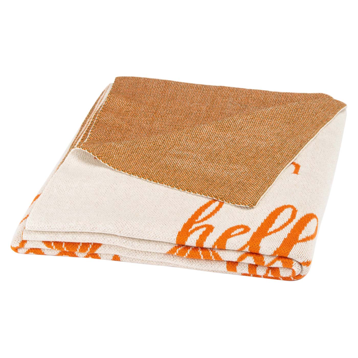 Pumpkin Throw Blanket | Safavieh - HOL2502 - Orange