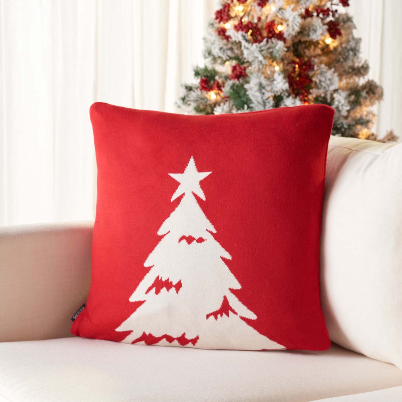 Miracle Pillow | Safavieh - HOL3012 - Red / White