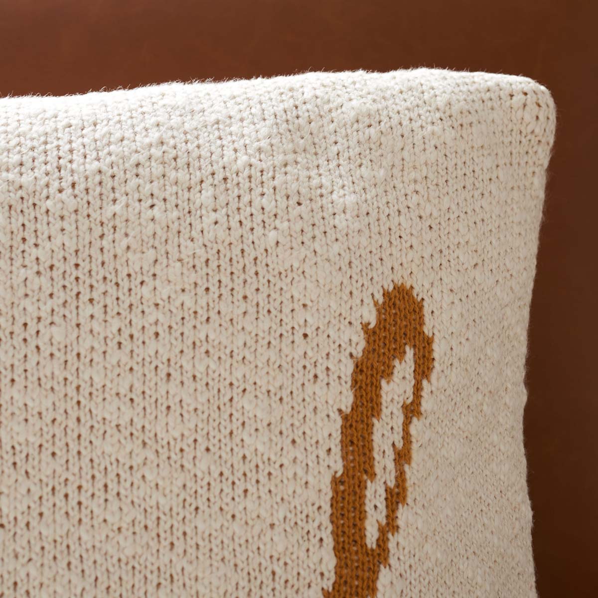 Thankful Pillow | Safavieh - HOL3201 - Beige / Mustard