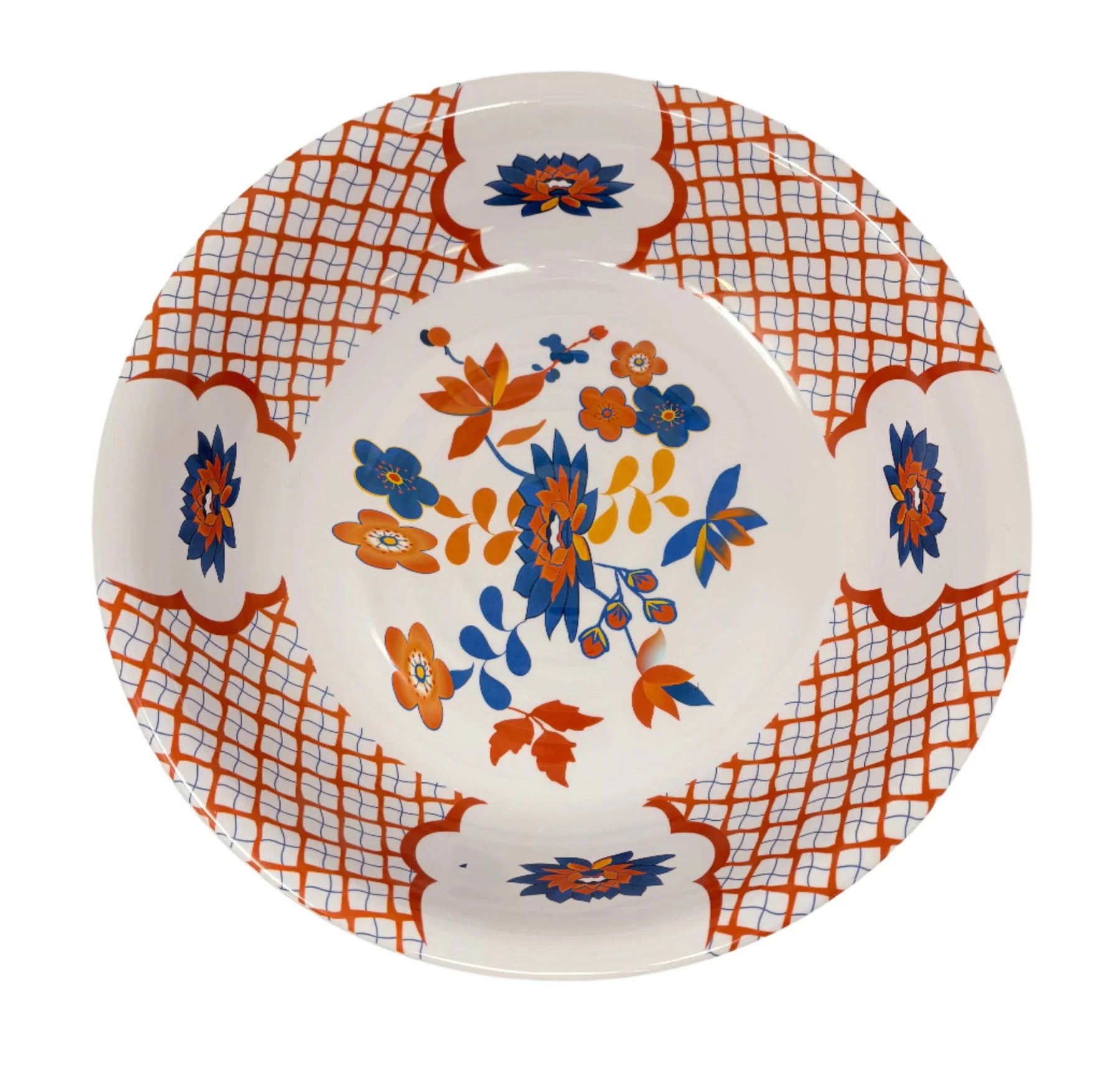 Blooming Sunset Melamine Serving Set