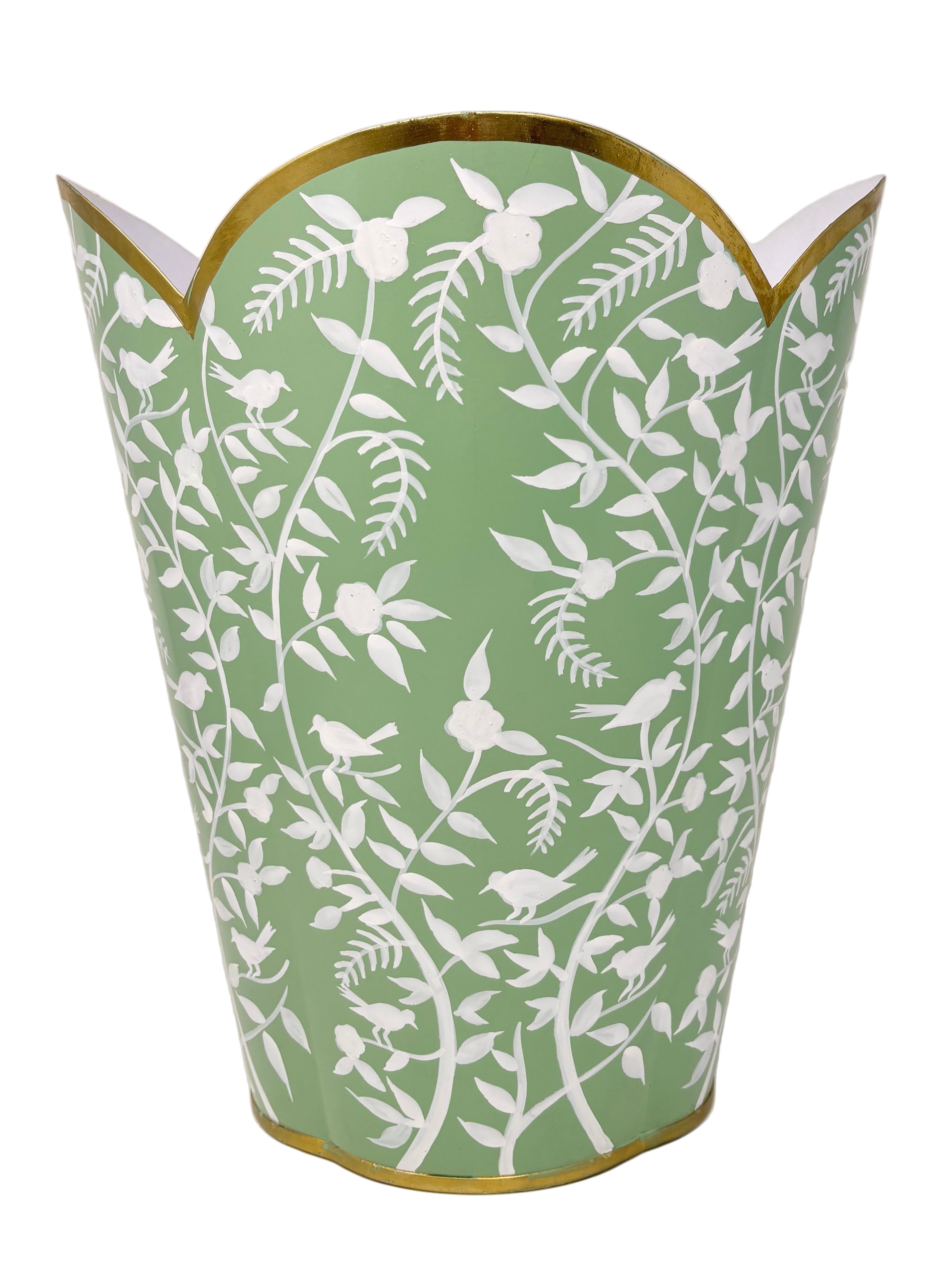 Apple Green Wastepaper Basket