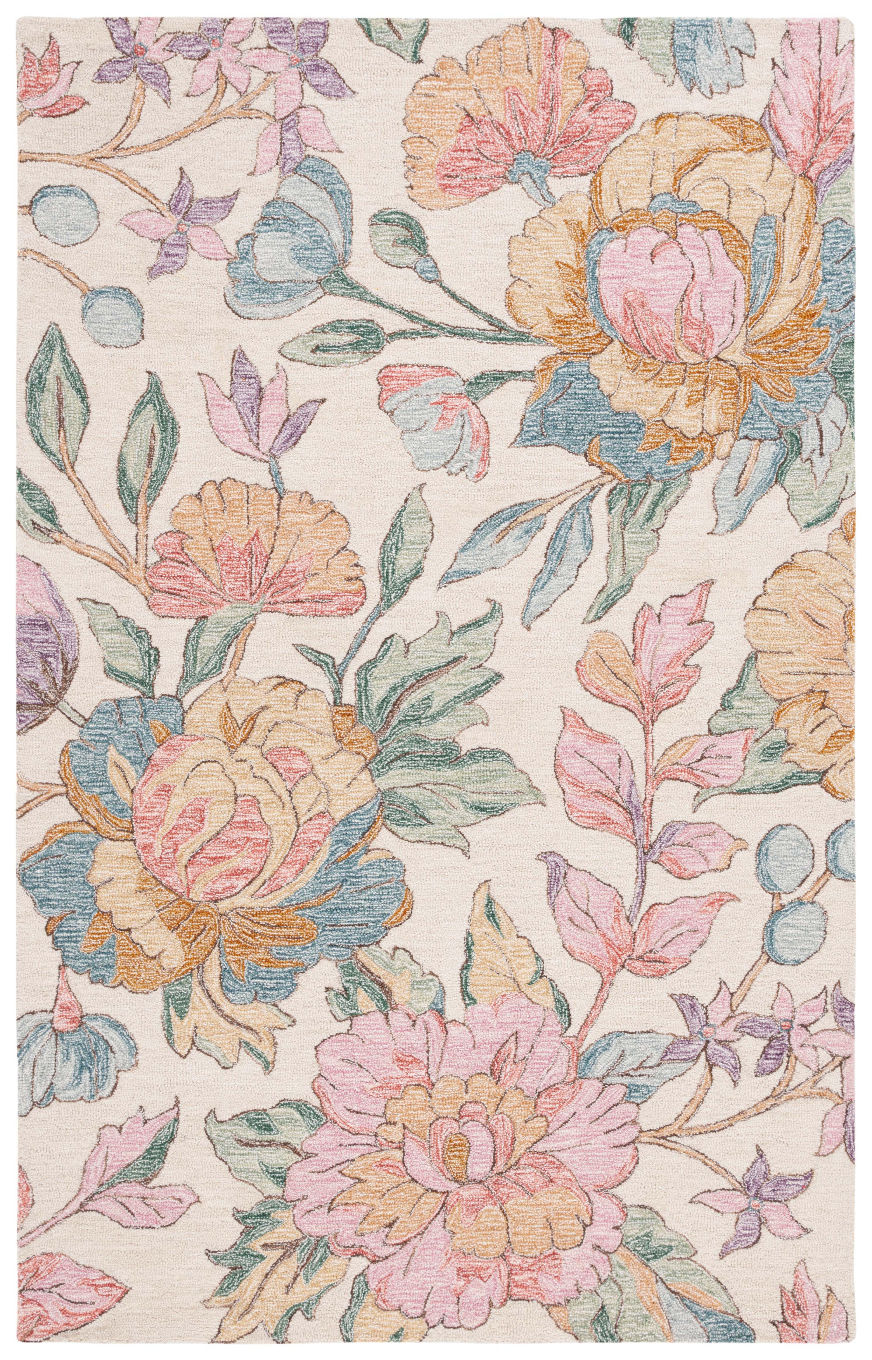 Ivory / Pink