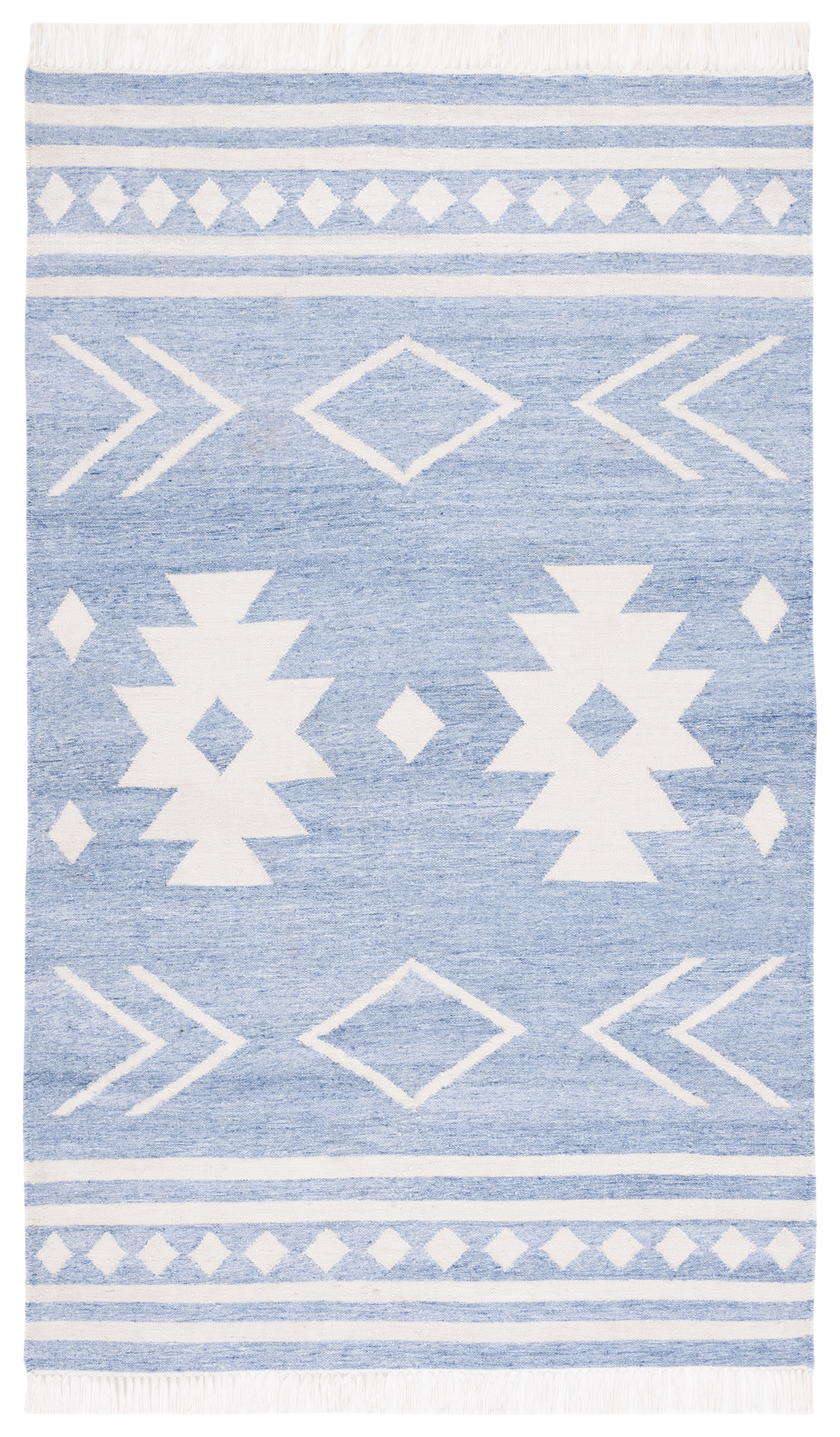 BLUE / IVORY