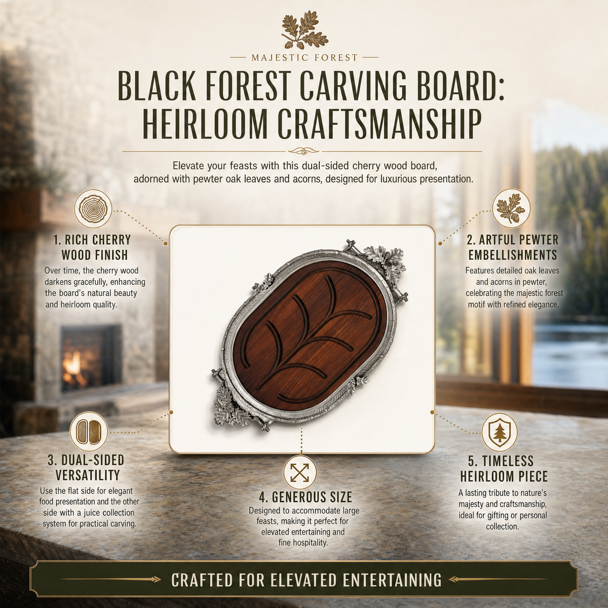 Black Forest Carving Board