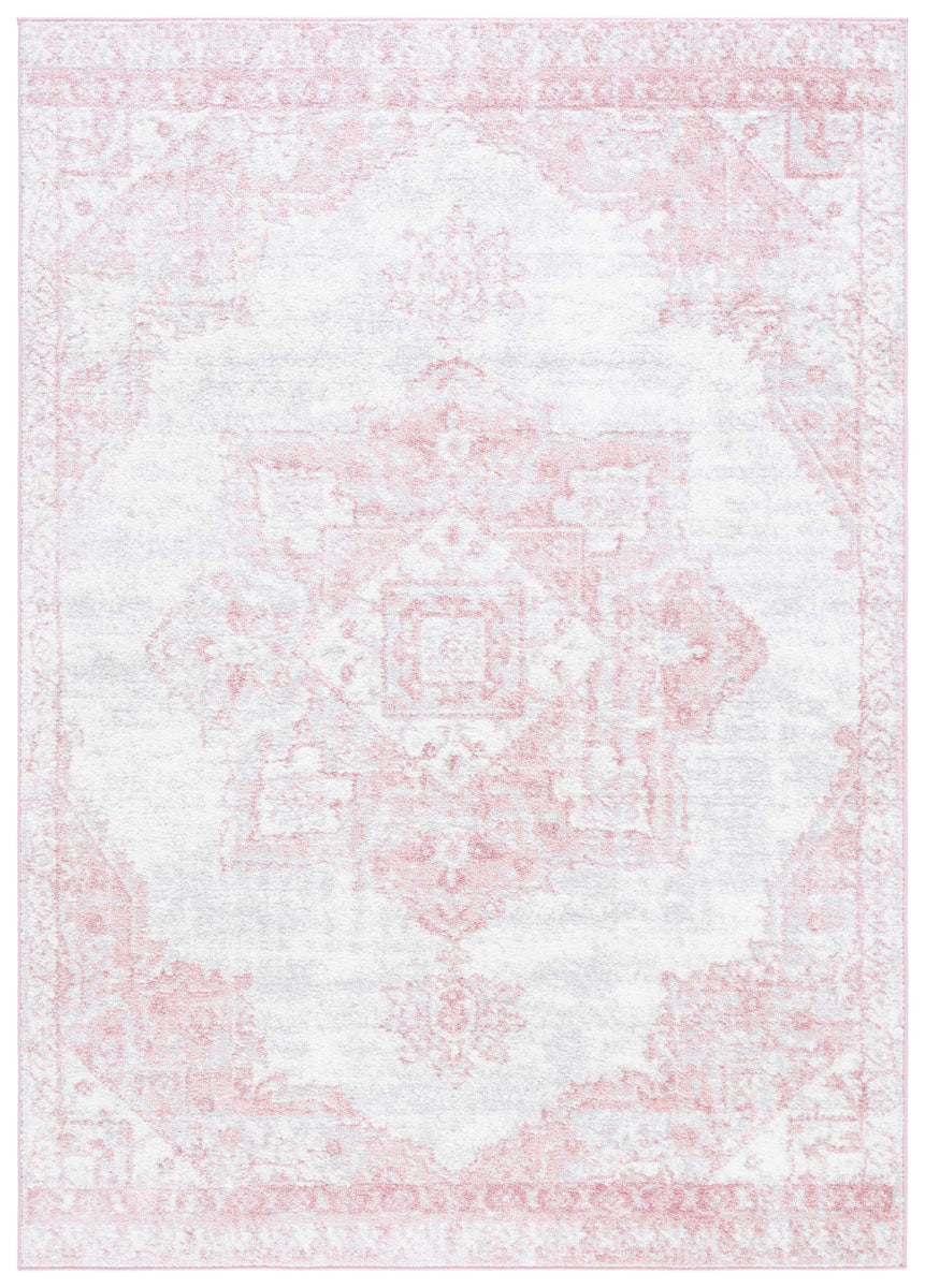 Layla Rug | Safavieh - LAY104U - Ivory Grey / Pink