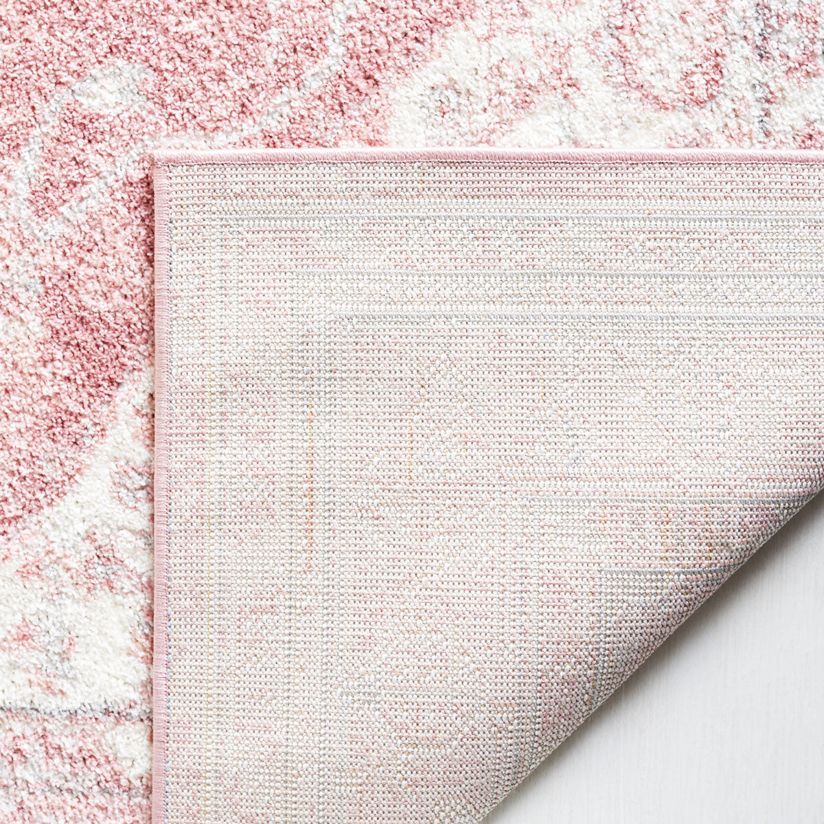 Layla Rug | Safavieh - LAY108U - Ivory Grey / Pink