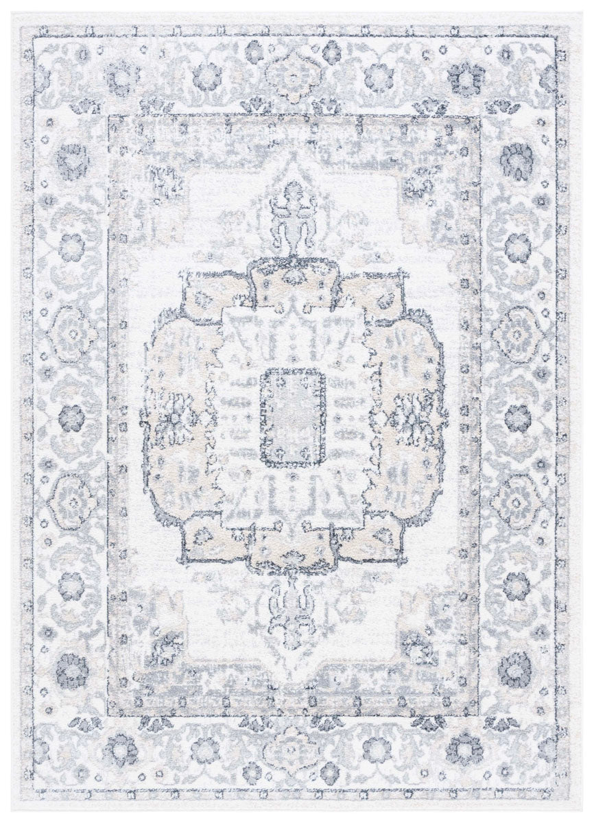 Layla Rug | Safavieh - LAY111F - Ivory Grey / Charcoal