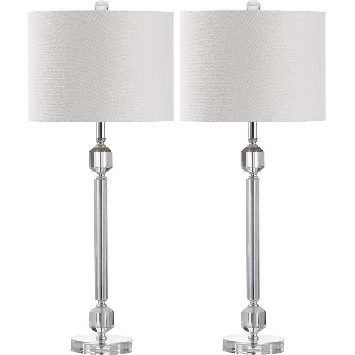 Safavieh Cosna 28.5 Inch H Table Lamp, LIT4281 - Clear (Set of 2)