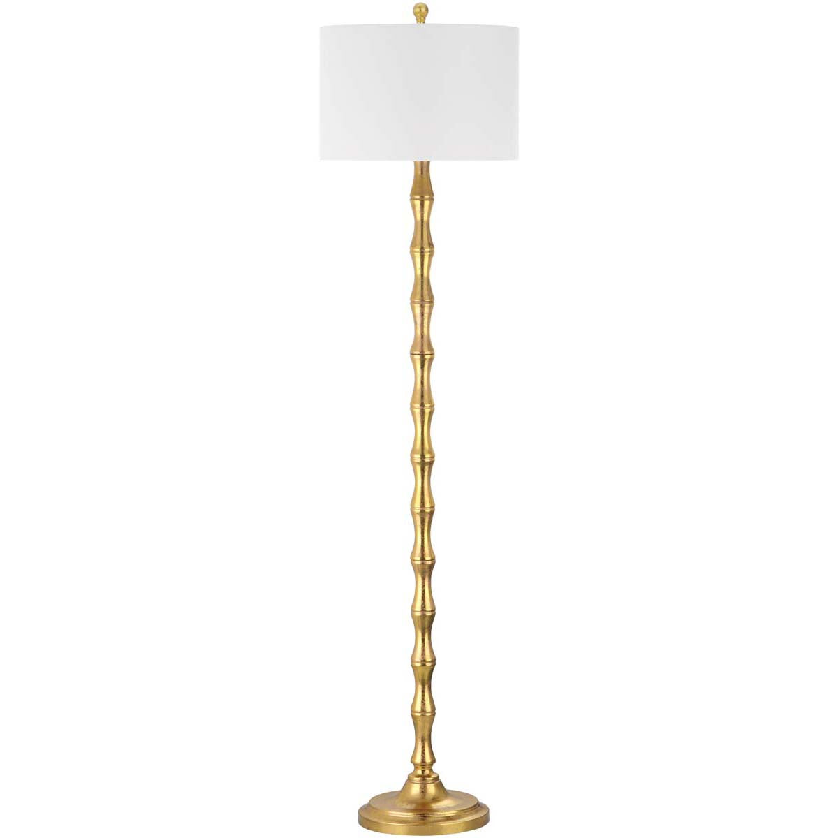 Safavieh Aurelia 63.5 Inch H Floor Lamp, LIT4334 - Antique Gold