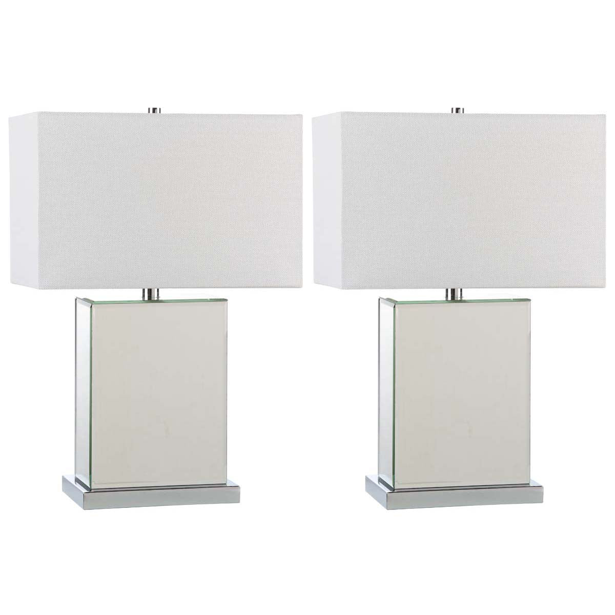 Safavieh Dana 23 Inch H Table Lamp, LIT4369 - Clear (Set of 2)