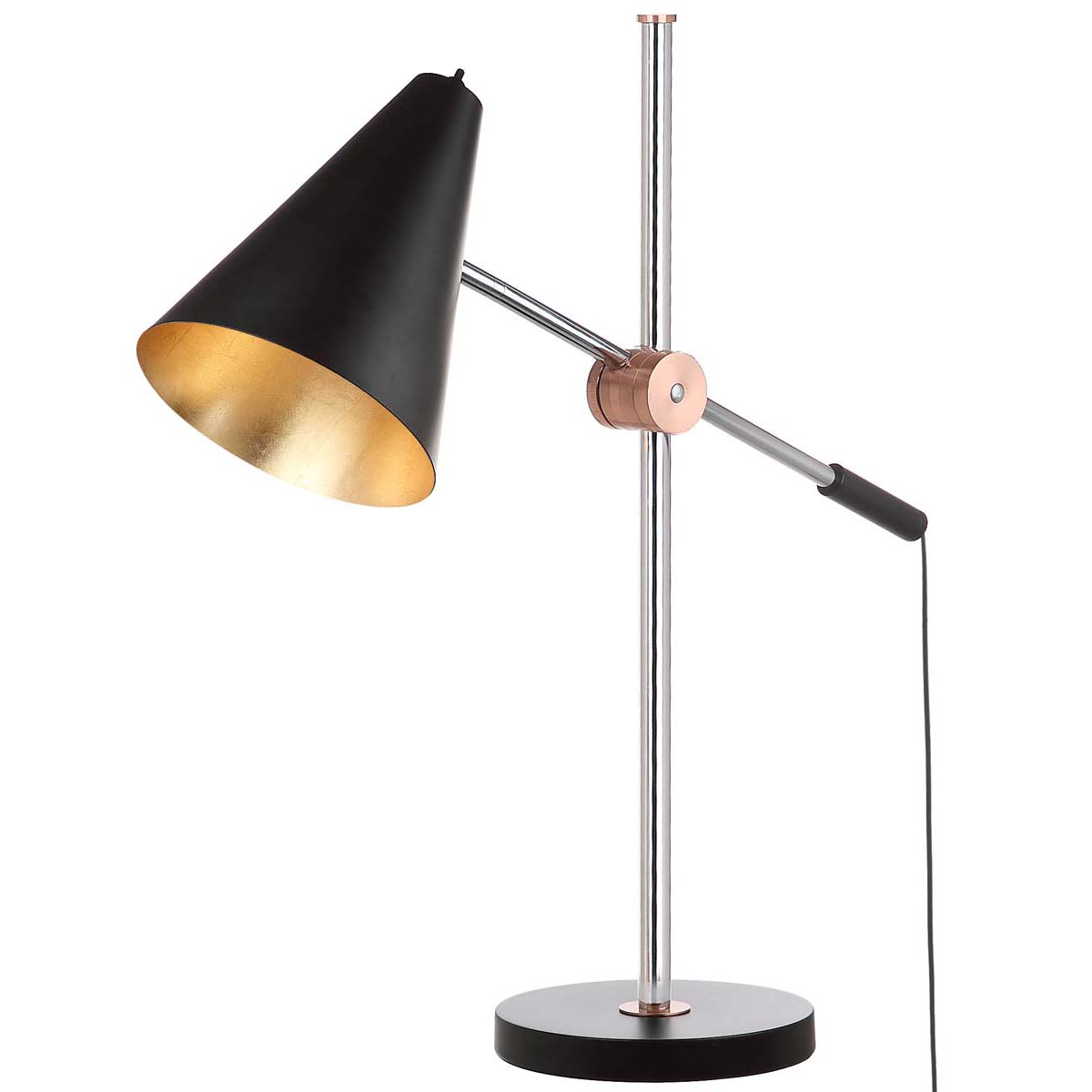 Safavieh Alexus 28 Inch H Table Lamp, LIT4517 - Black