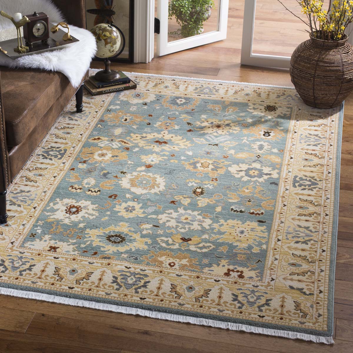 Marie Rug | Lauren Ralph Lauren - LRL1213 - Light Grey / Beige