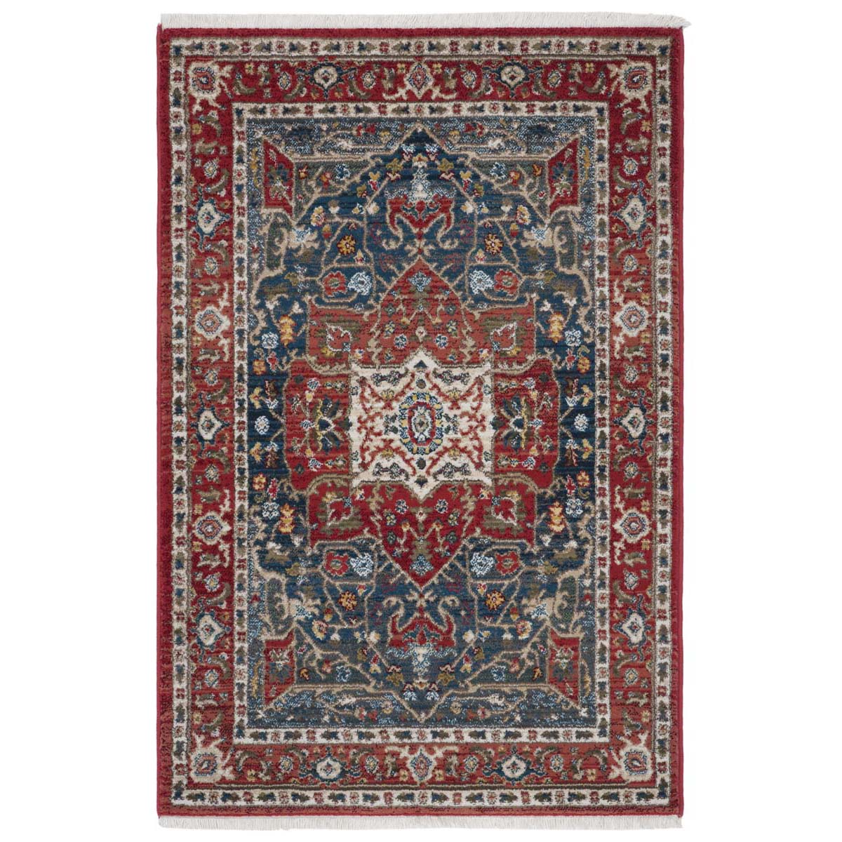 Camille Rug | Lauren Ralph Lauren - LRL1225 - Red / Navy