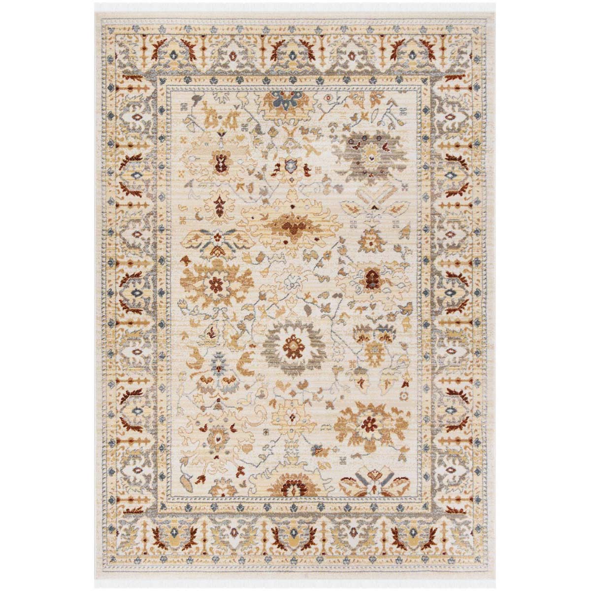 Claire Rug | Lauren Ralph Lauren - LRL1282 - Beige / Rust