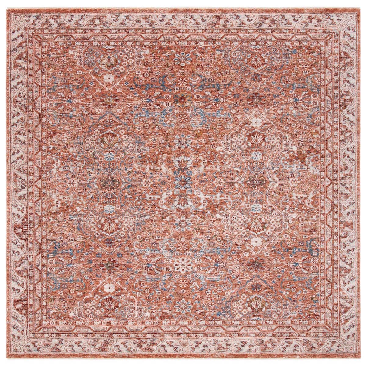 Belvoir Rug | Lauren Ralph Lauren - LRL1300 - Burnt Orange