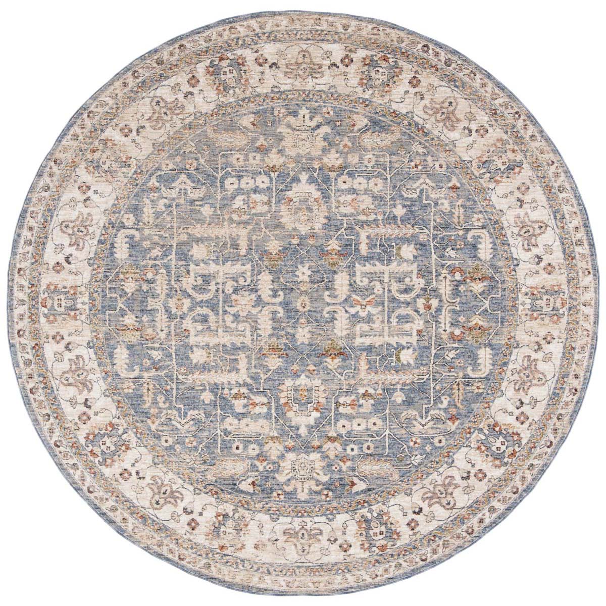 Sidney Rug | Lauren Ralph Lauren - LRL1350 - Light Blue / Ivory