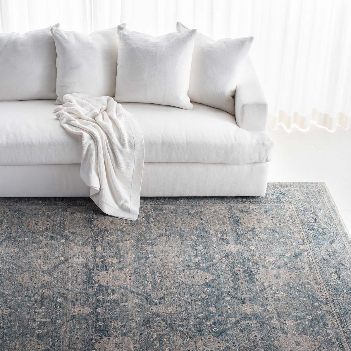 Alida Rug | Lauren Ralph Lauren - LRL1948 - Blue / Grey