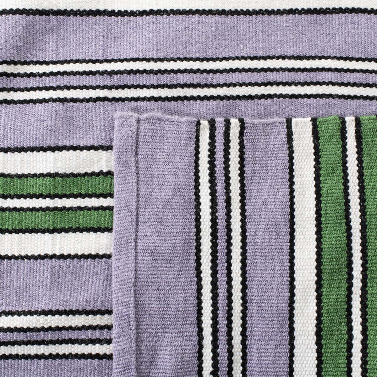 Leopold Stripe Rug | Lauren Ralph Lauren - LRL2462 - Lilac