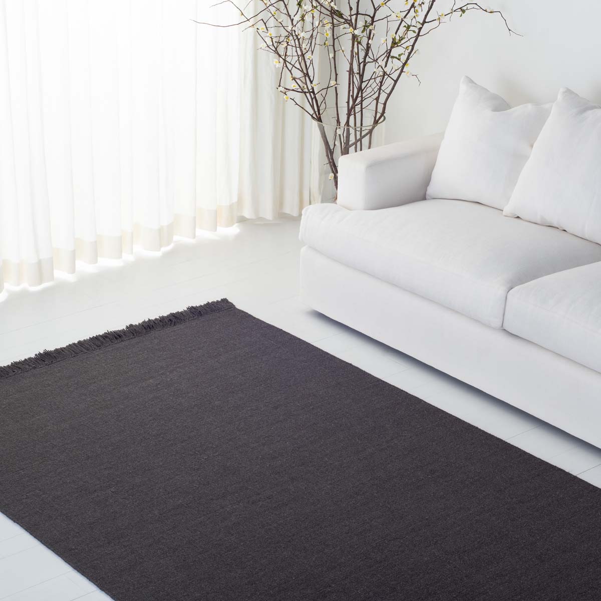 Glenville Rug | Lauren Ralph Lauren - LRL6360 - Charcoal