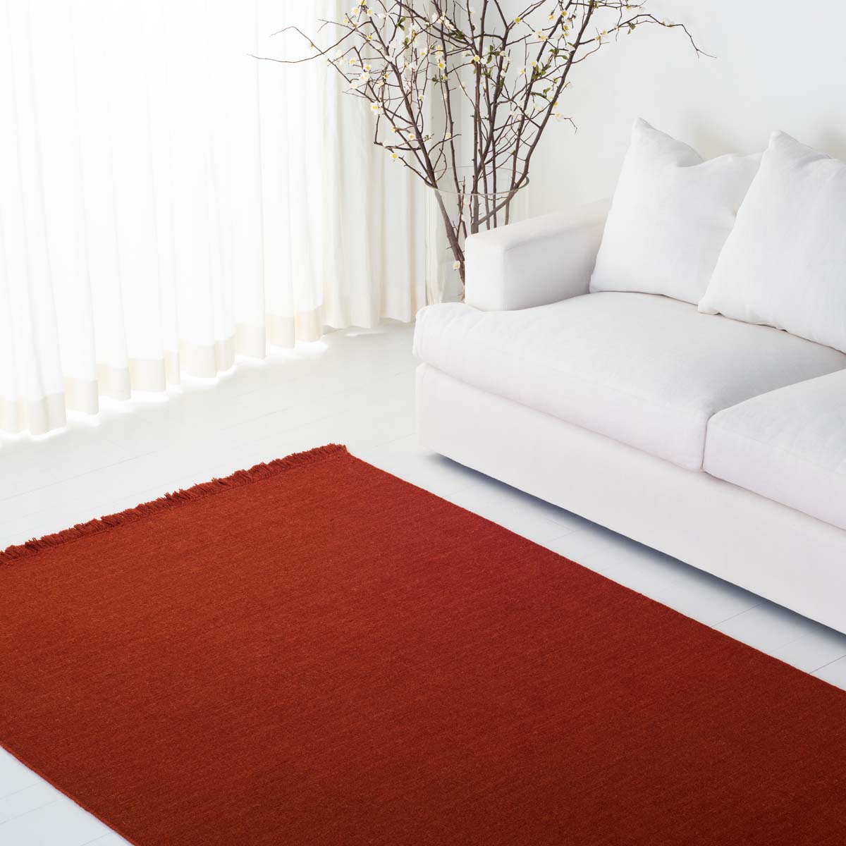 Glenville Rug | Lauren Ralph Lauren - LRL6360 - Rust