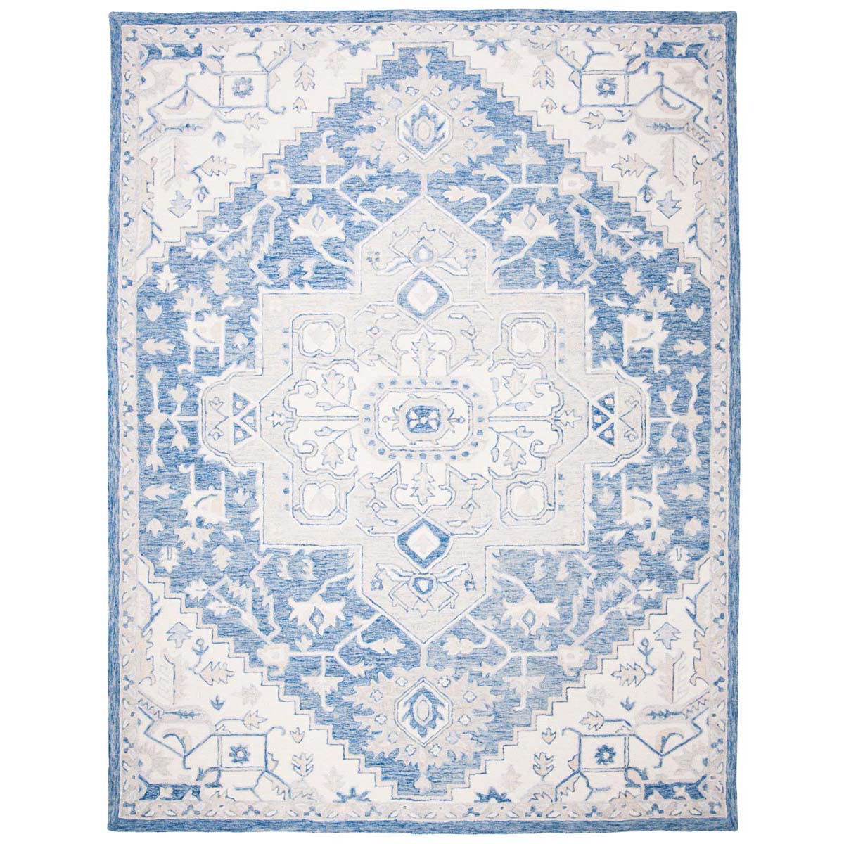 Percy Rug | Lauren Ralph Lauren - LRL6652 - Blue / Ivory