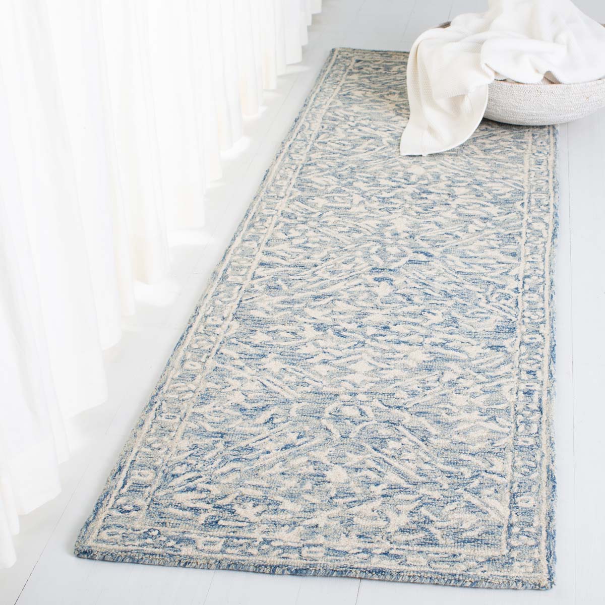 Olivier Rug | Lauren Ralph Lauren - LRL6935 - Blue / Ivory