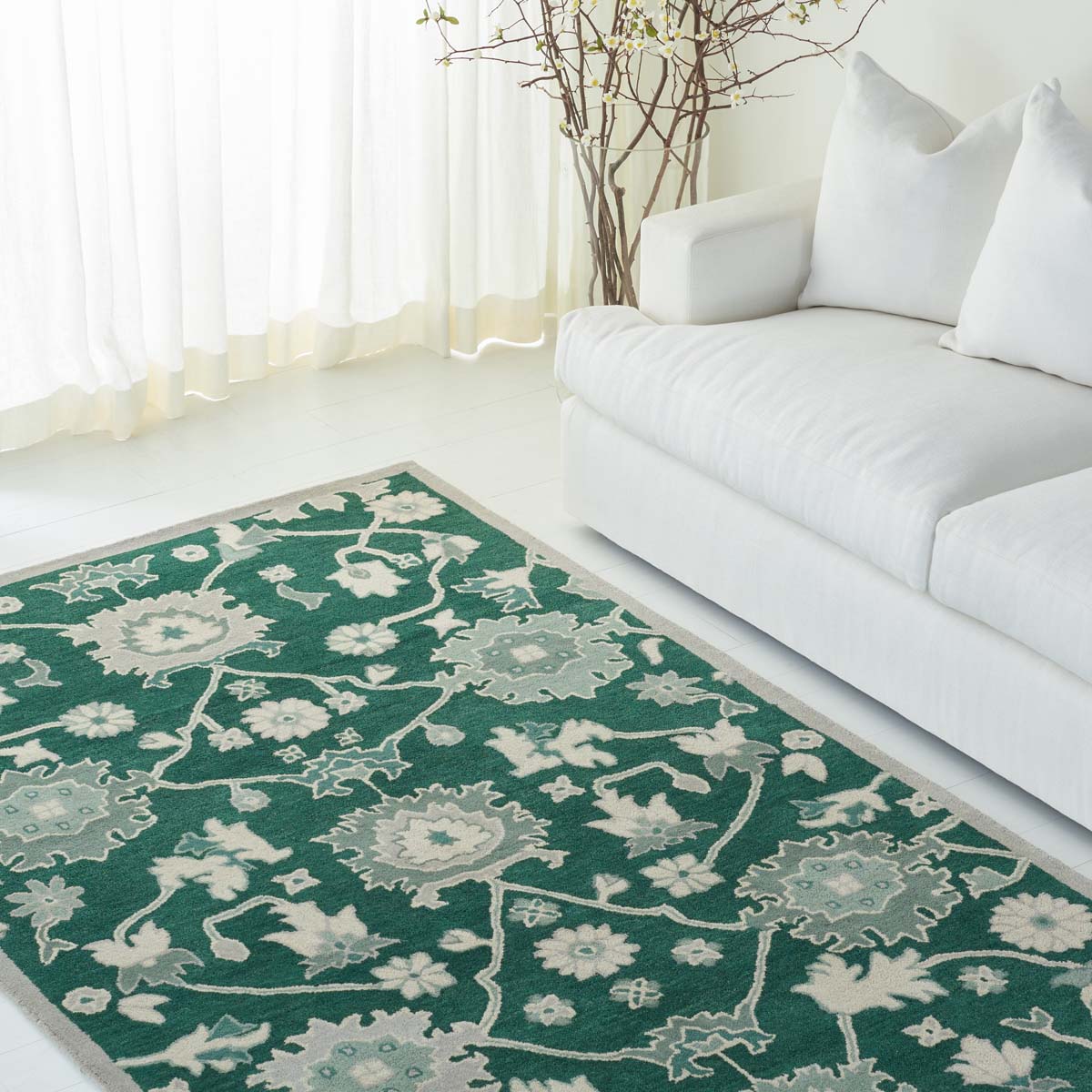 Zane Rug | Lauren Ralph Lauren - LRL6950 - Dark Green