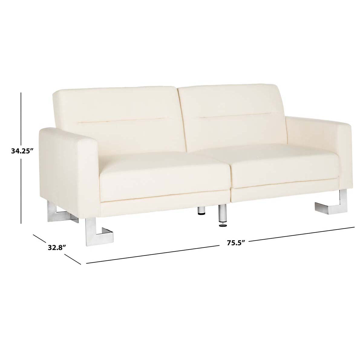 Safavieh Tribeca Foldable Sofa Bed , LVS2001 - Beige