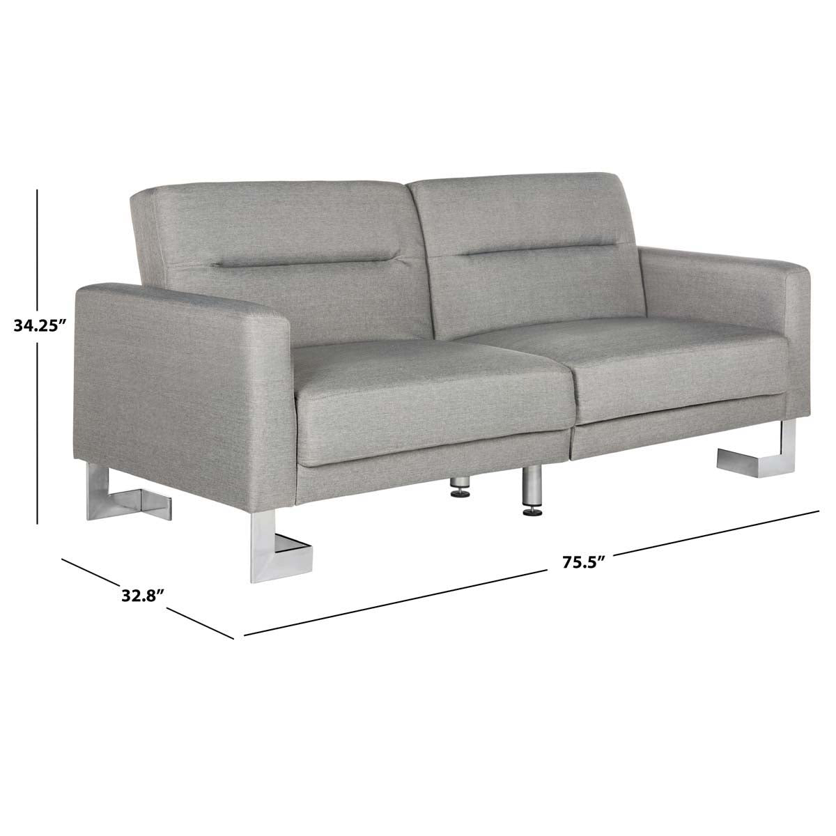 Safavieh Tribeca Foldable Sofa Bed , LVS2001 - Grey