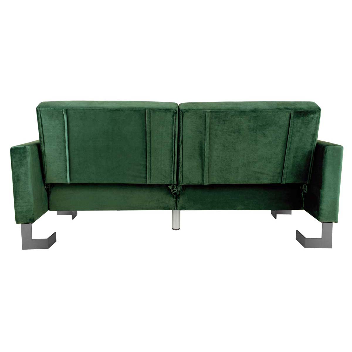 Safavieh Tribeca Foldable Sofa Bed , LVS2001 - Emerald / Steel