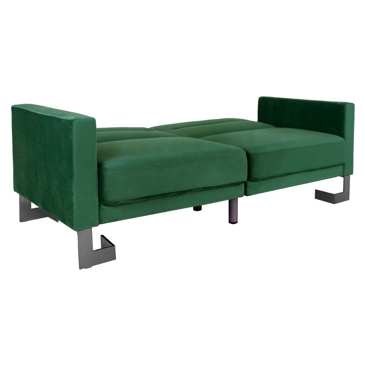 Safavieh Tribeca Foldable Sofa Bed , LVS2001 - Emerald / Steel