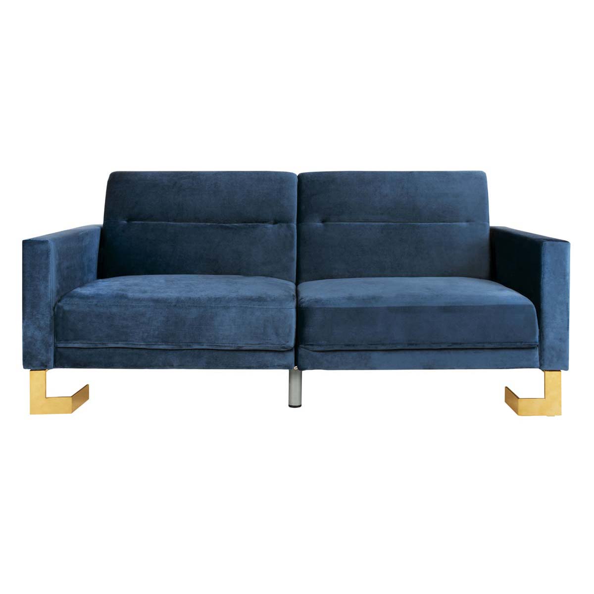 Safavieh Tribeca Foldable Sofa Bed , LVS2001 - Navy / Brass