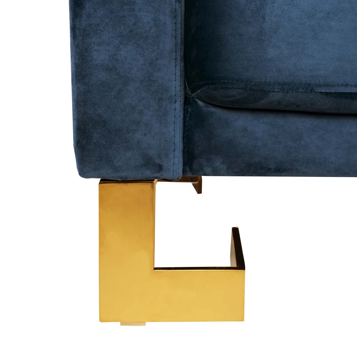 Safavieh Tribeca Foldable Sofa Bed , LVS2001 - Navy / Brass