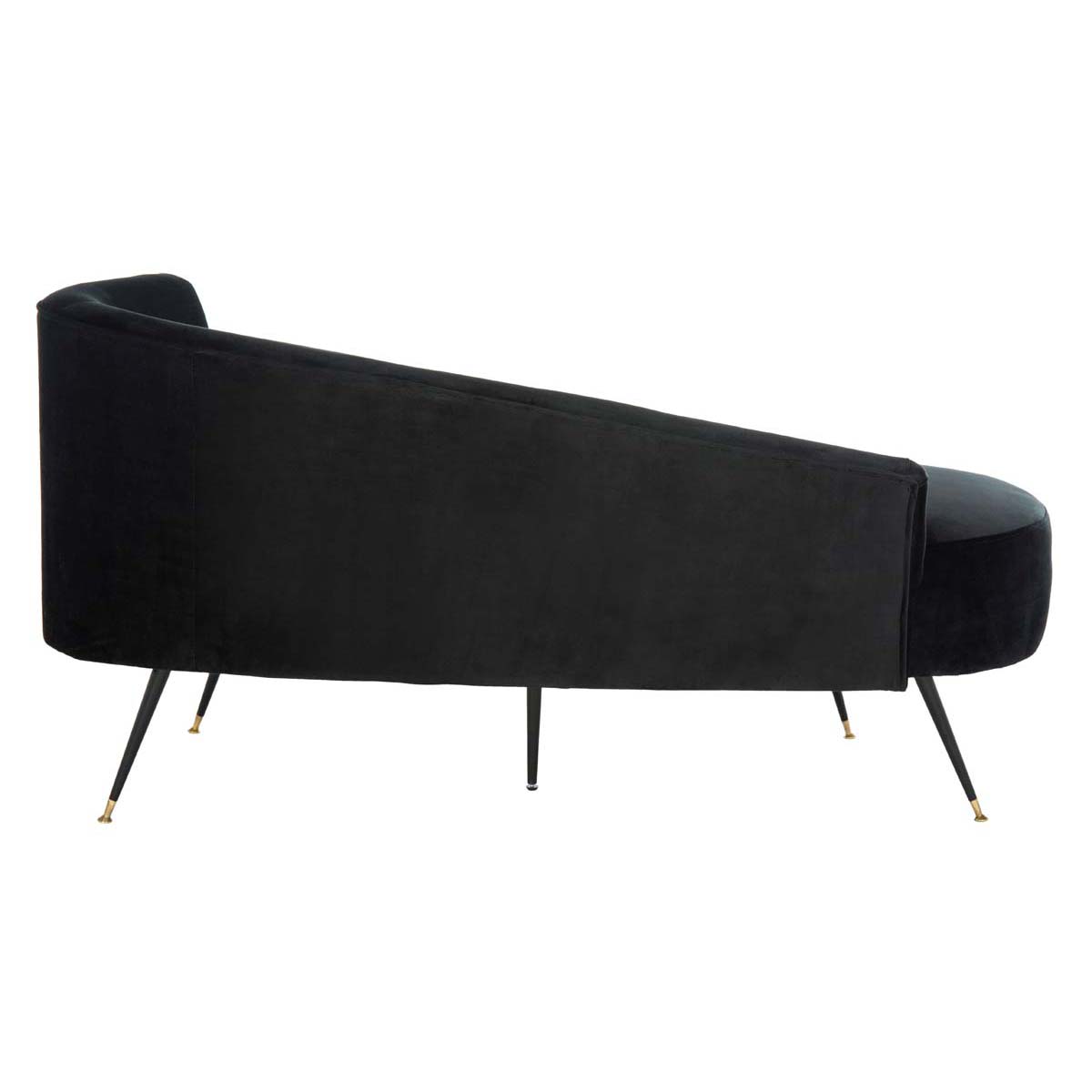 Safavieh Evangeline Parisian Settee , LVS6300 - Black