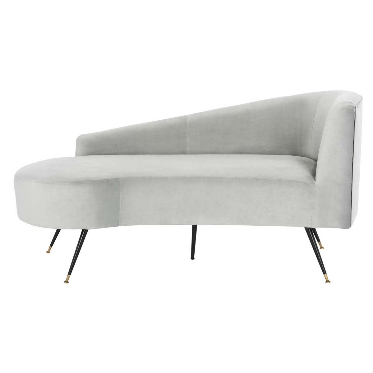 Safavieh Evangeline Parisian Settee , LVS6300 - Grey / Black