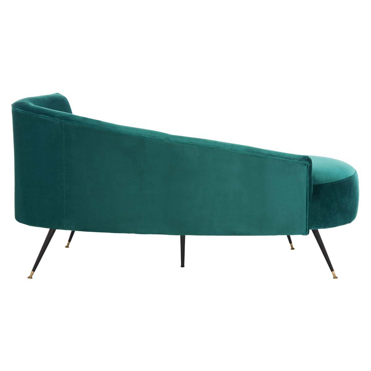 Safavieh Evangeline Parisian Settee , LVS6300 - Emerald / Black