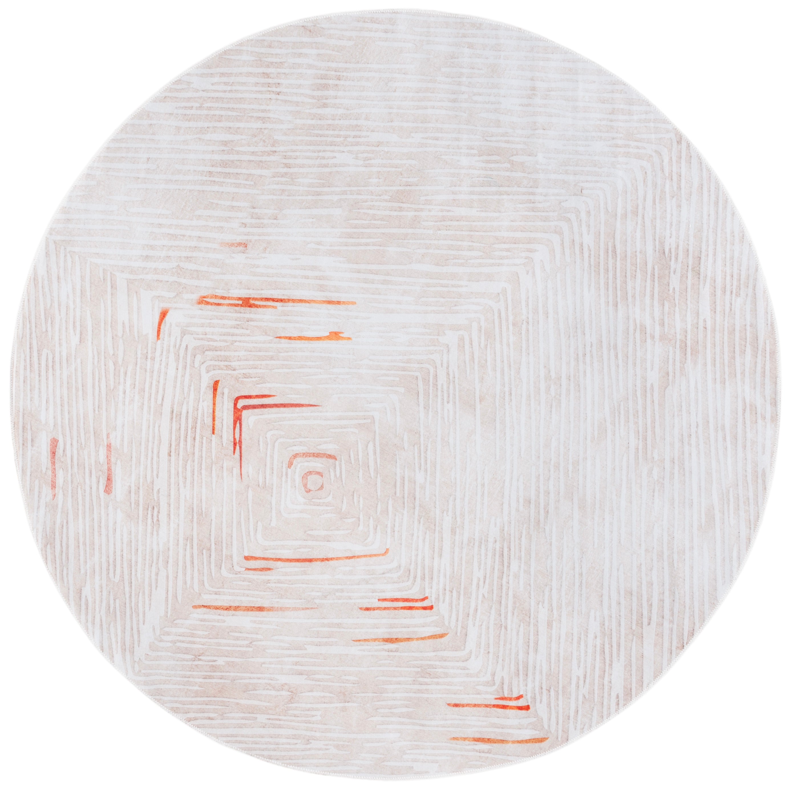 Beige / Rust
