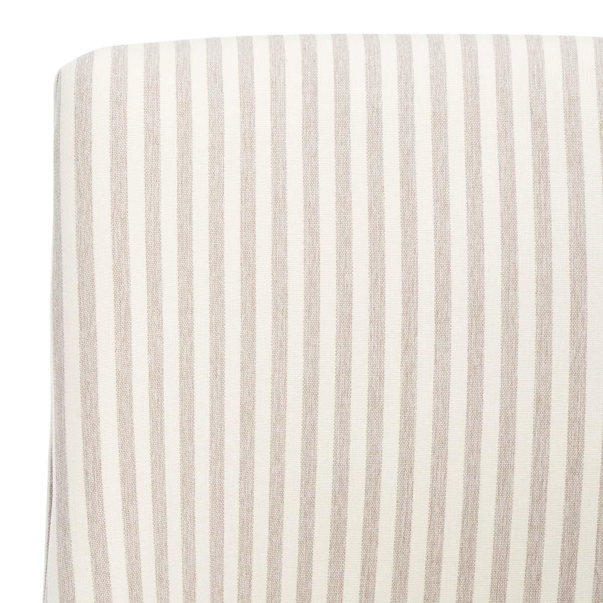 Scarlet Desk Chair | Safavieh - MCR1028 - Beige Stripe