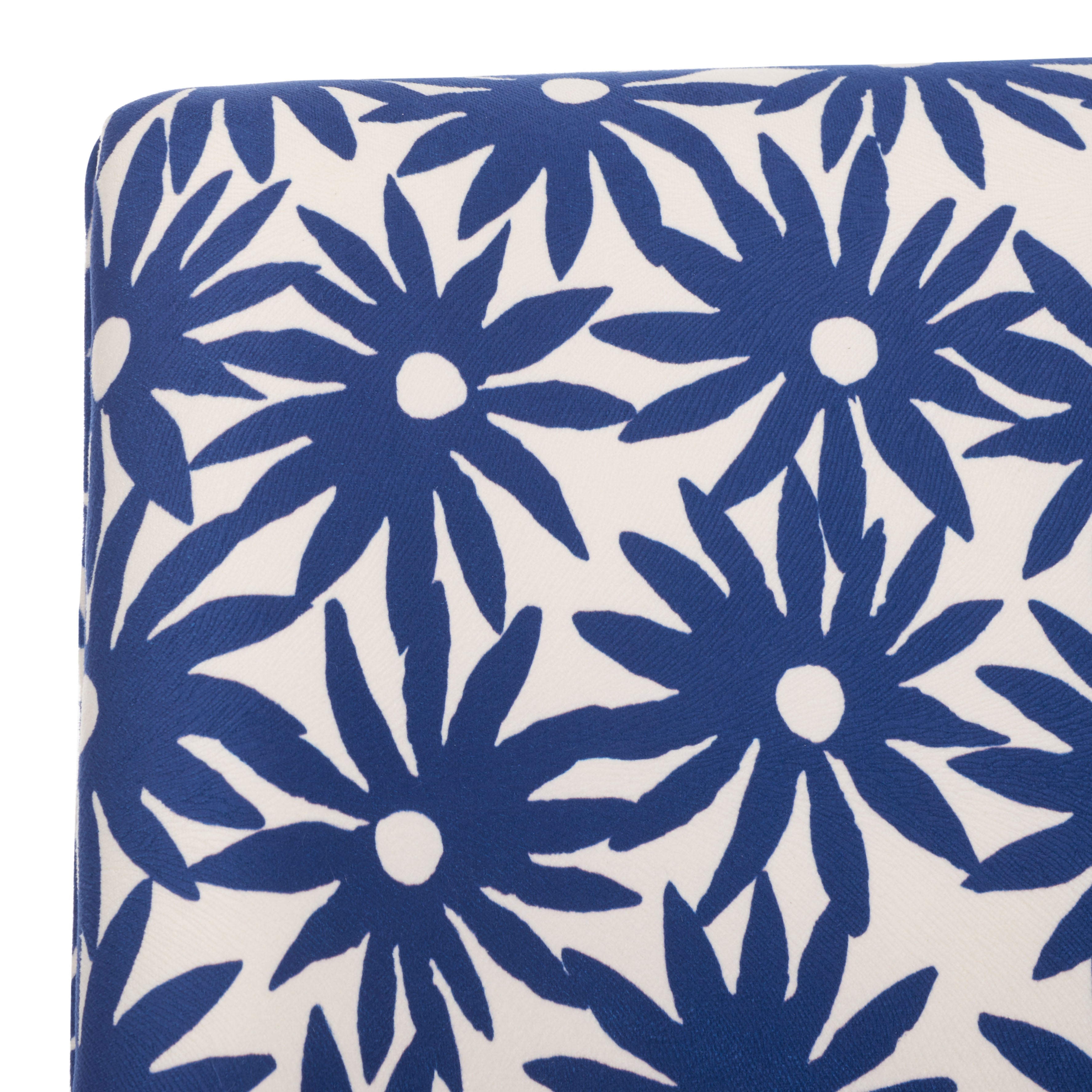 Scarlet Desk Chair | Safavieh - MCR1028 - Navy Flower