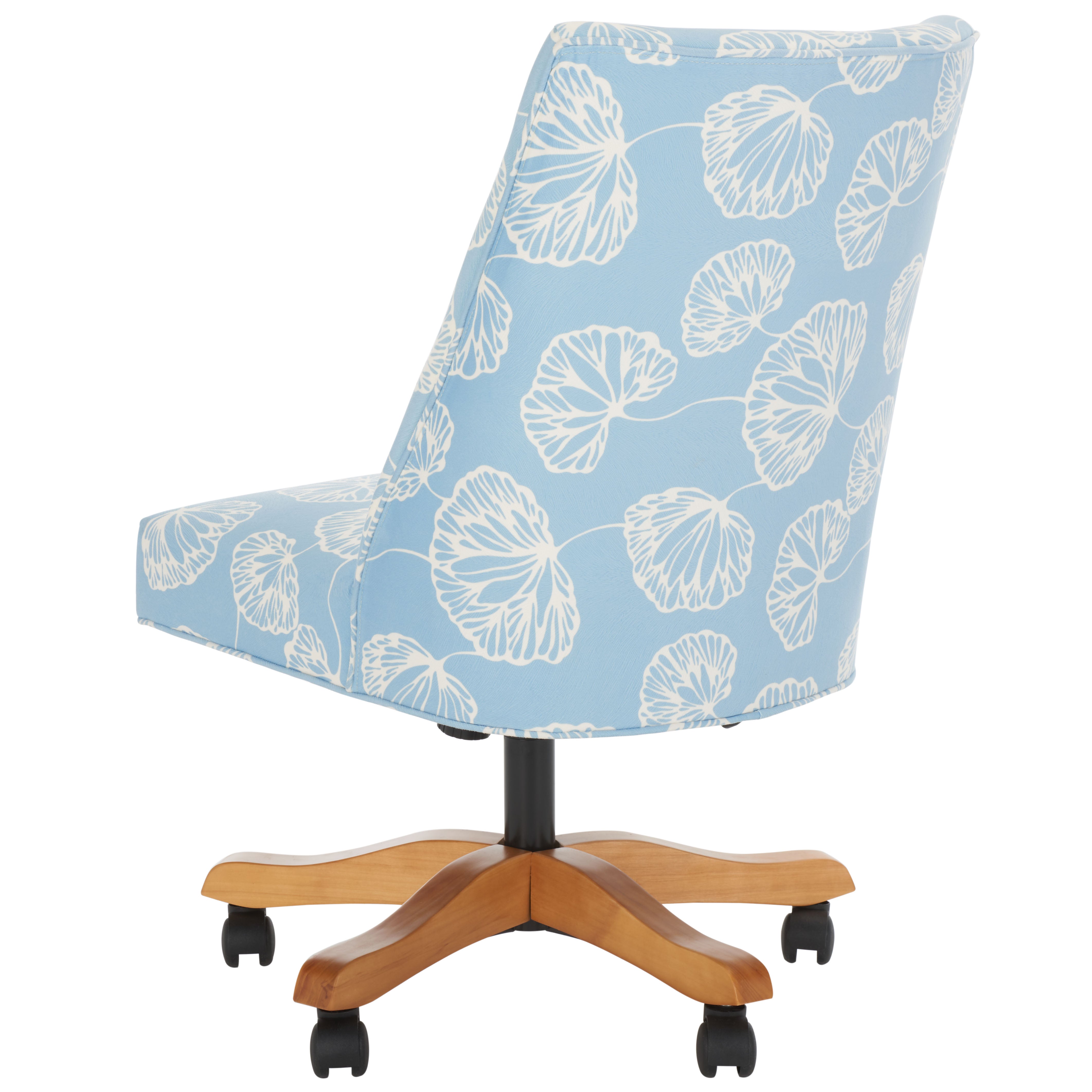 Scarlet Desk Chair | Safavieh - MCR1028 - White / Blue