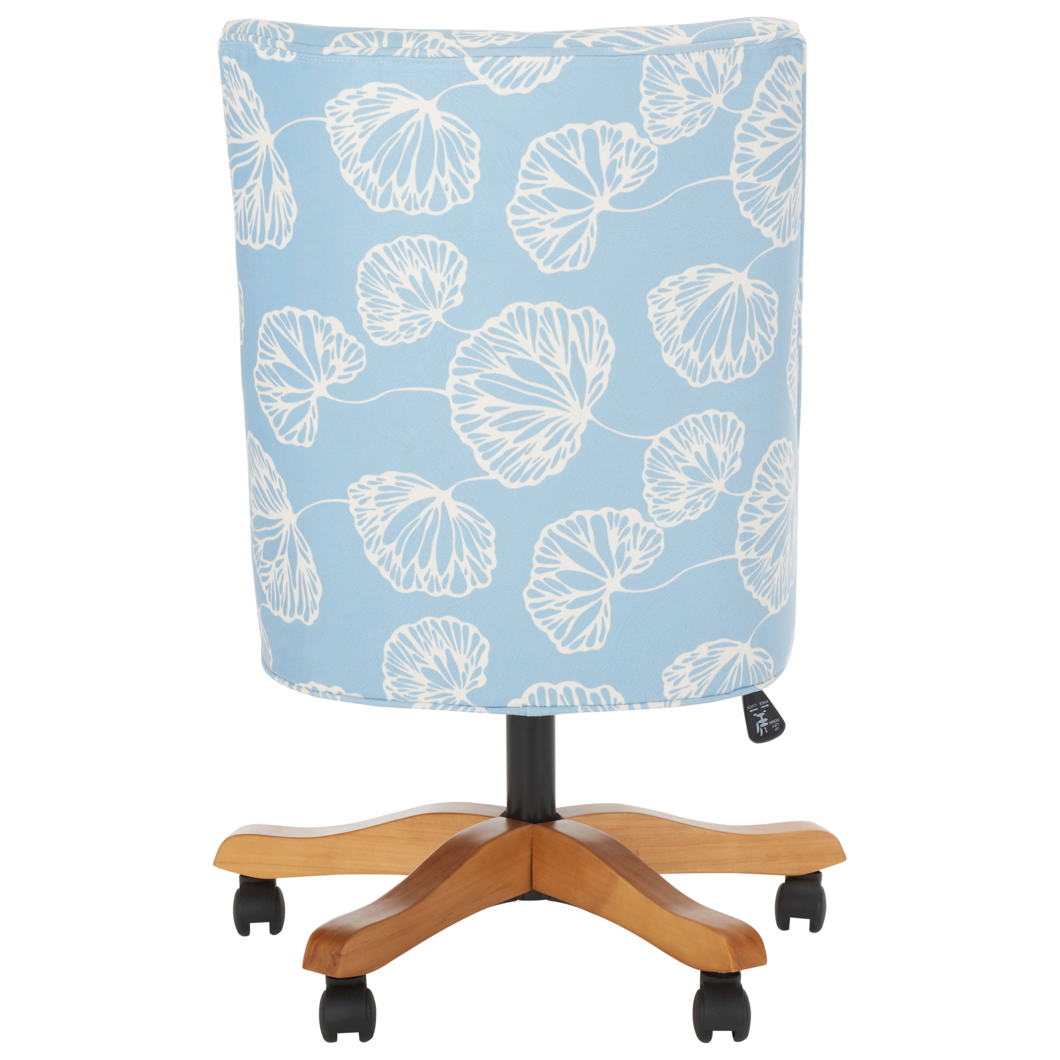 Scarlet Desk Chair | Safavieh - MCR1028 - White / Blue