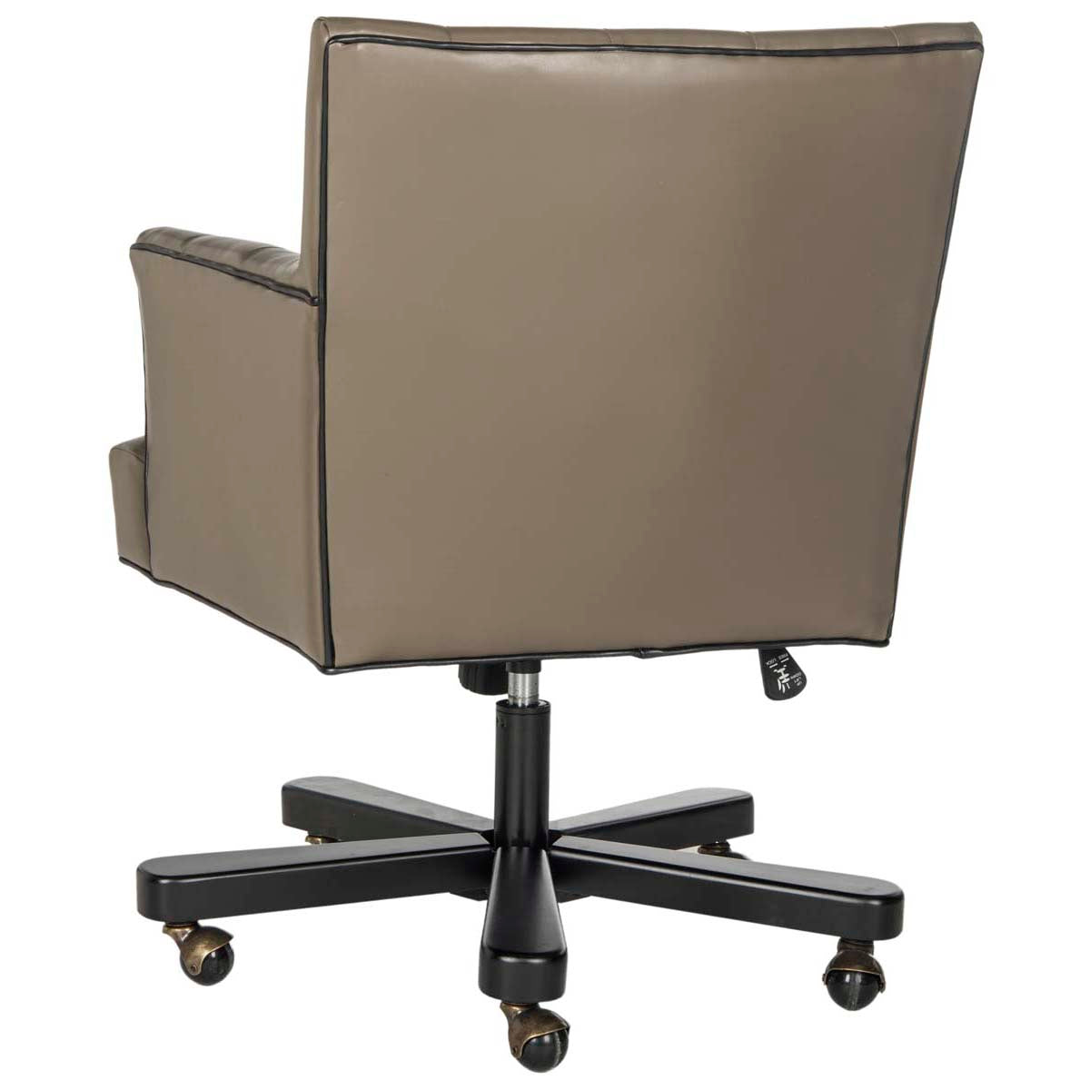 Chambers Office Chair | Safavieh - MCR4209 - Clay / Black