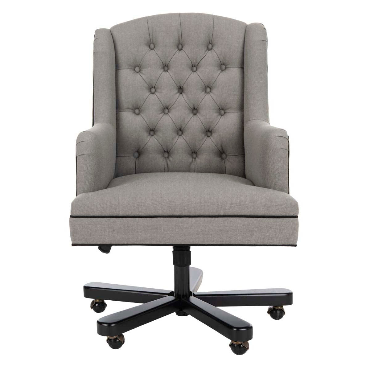 Nichols Office Chair | Safavieh - MCR4211 - Granite / Black