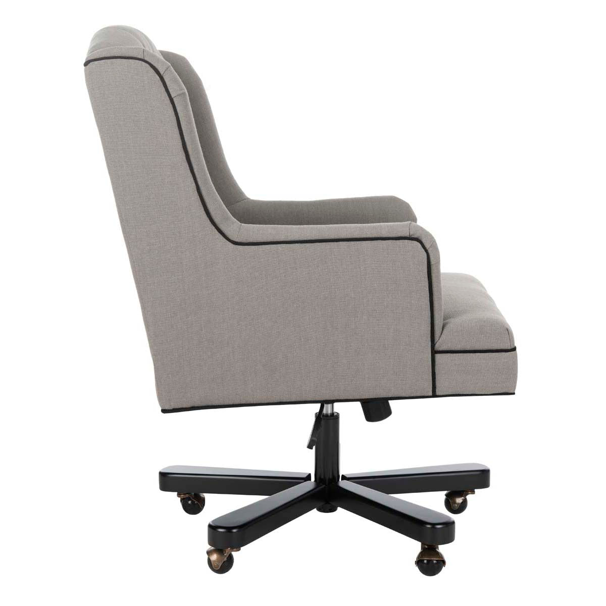 Nichols Office Chair | Safavieh - MCR4211 - Granite / Black