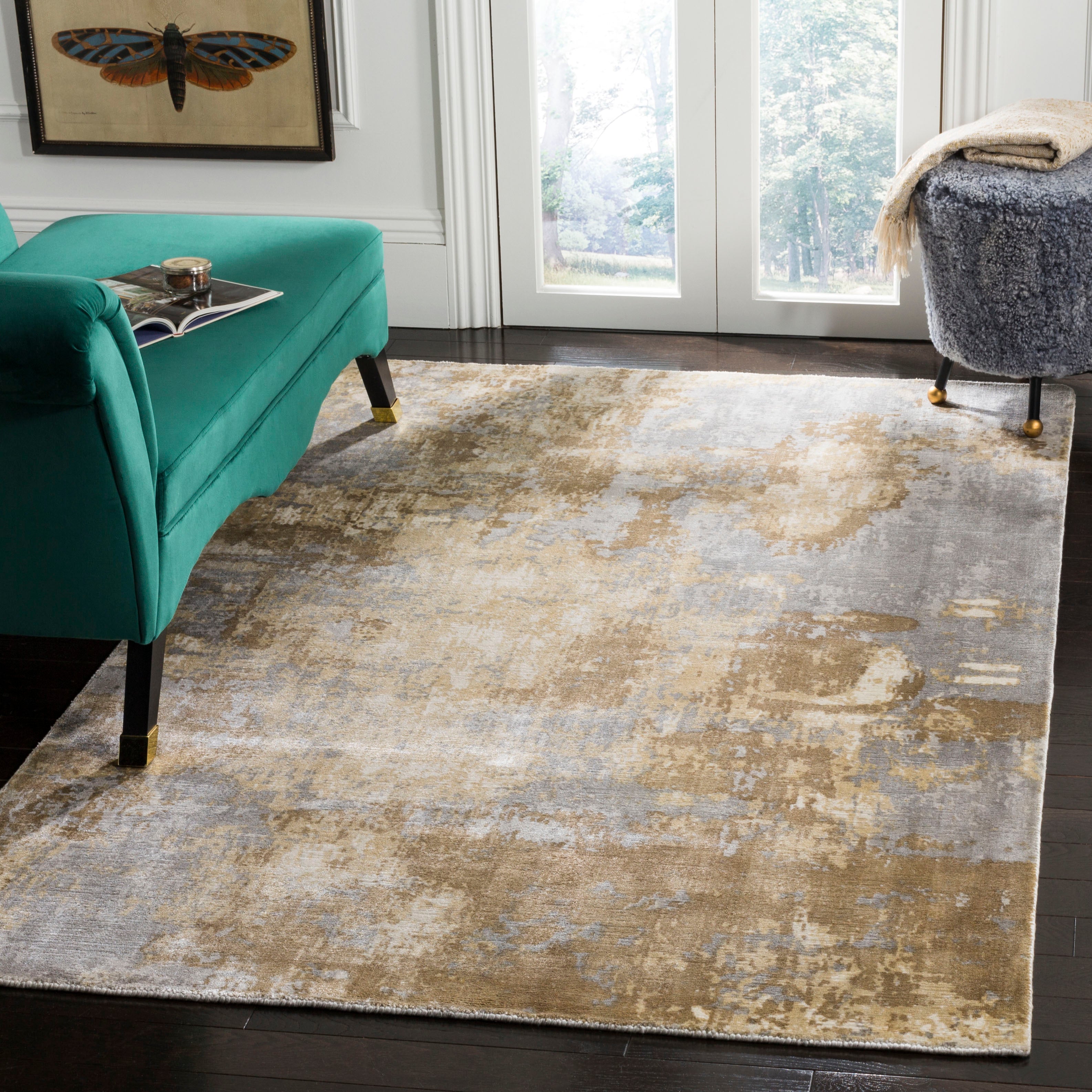 Mirage 333 Rug | Safavieh - MIR333 - Taupe / Grey