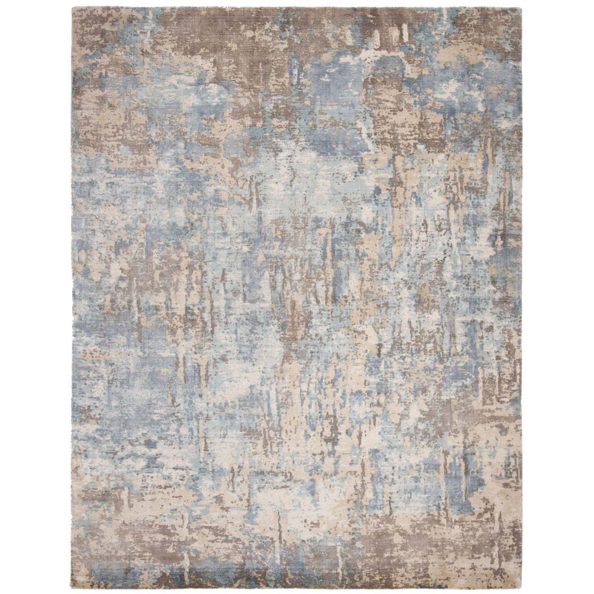 Mirage 336 Rug | Safavieh - MIR336 - Blue / Taupe