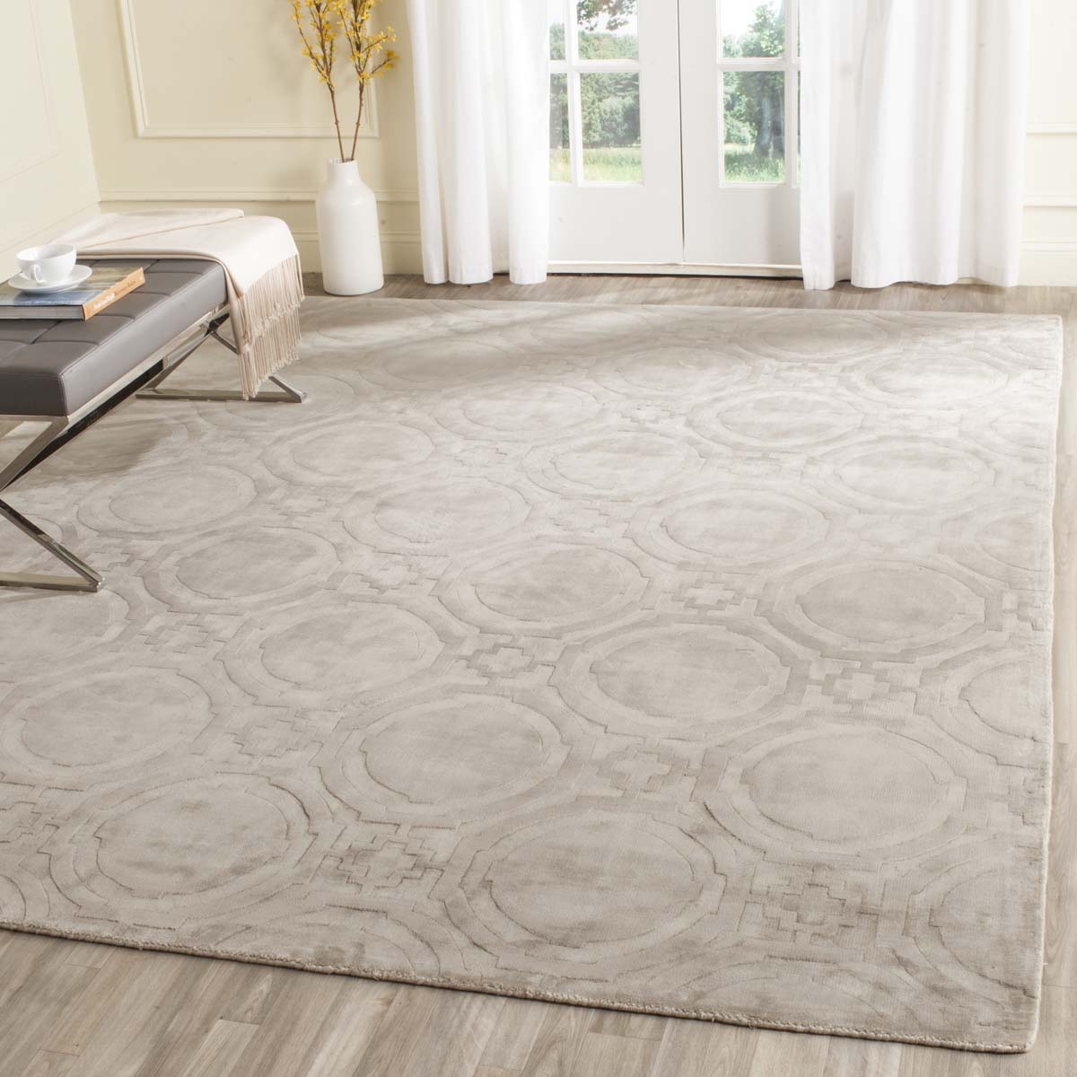 Mirage 337 Rug | Safavieh - MIR337 - Silver