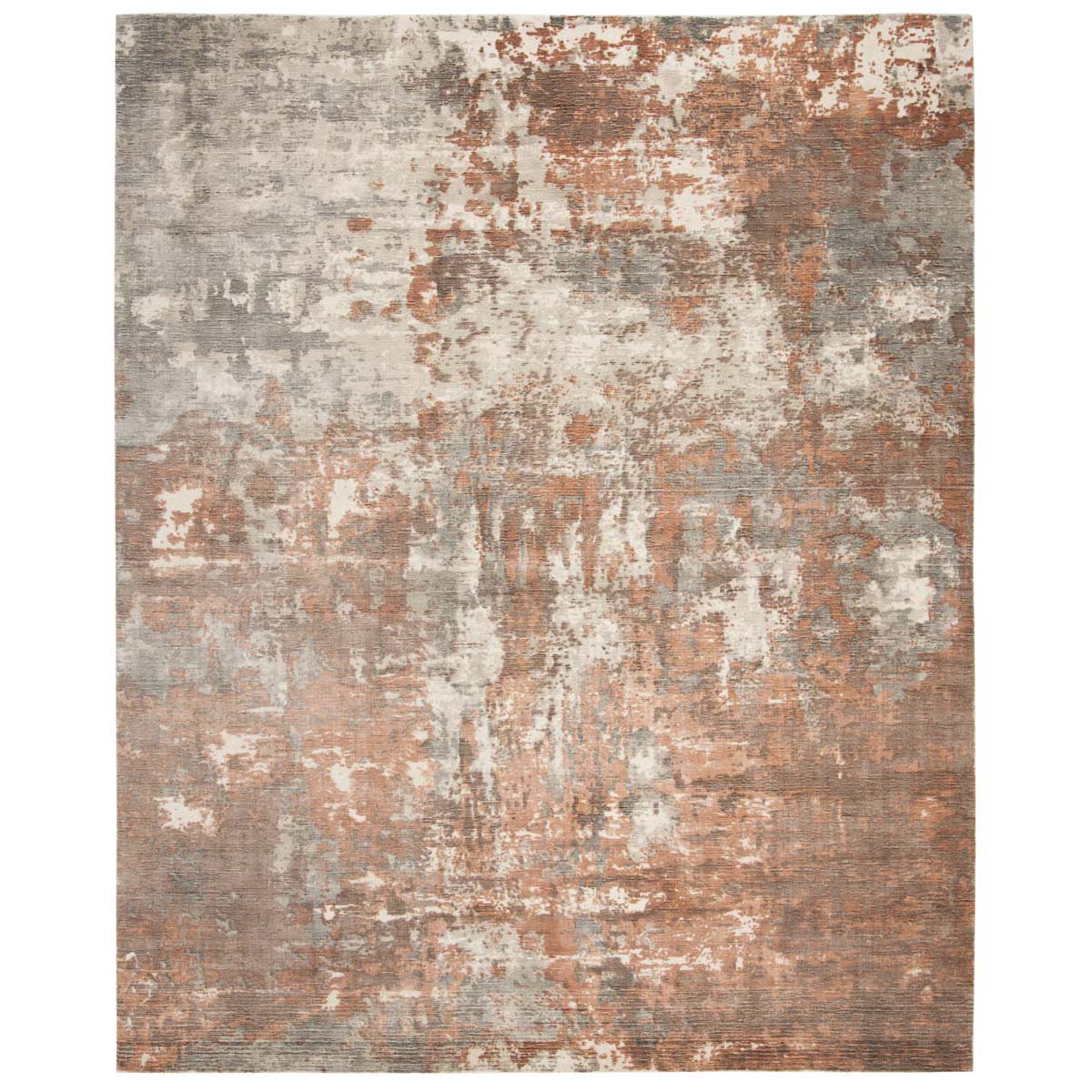 Mirage 338 Rug | Safavieh - MIR338 - Rust / Silver