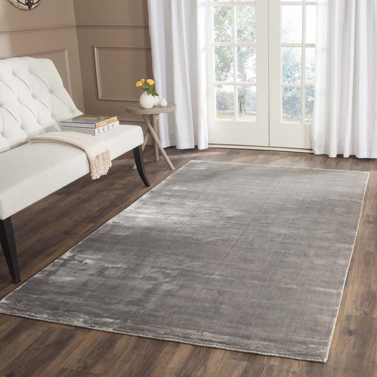 Mirage 344 Rug | Safavieh - MIR344 - Steel